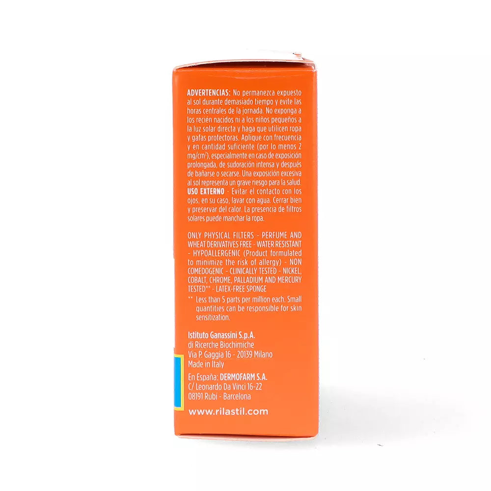 RILASTIL-SUN SYSTEM SPF50 creme bronze compacto 10 gr-DrShampoo - Perfumaria e Cosmética