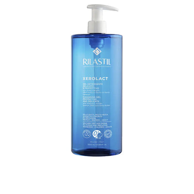RILASTIL-XEROLACT gel de limpeza suave e protetor 1000 ml-DrShampoo - Perfumaria e Cosmética