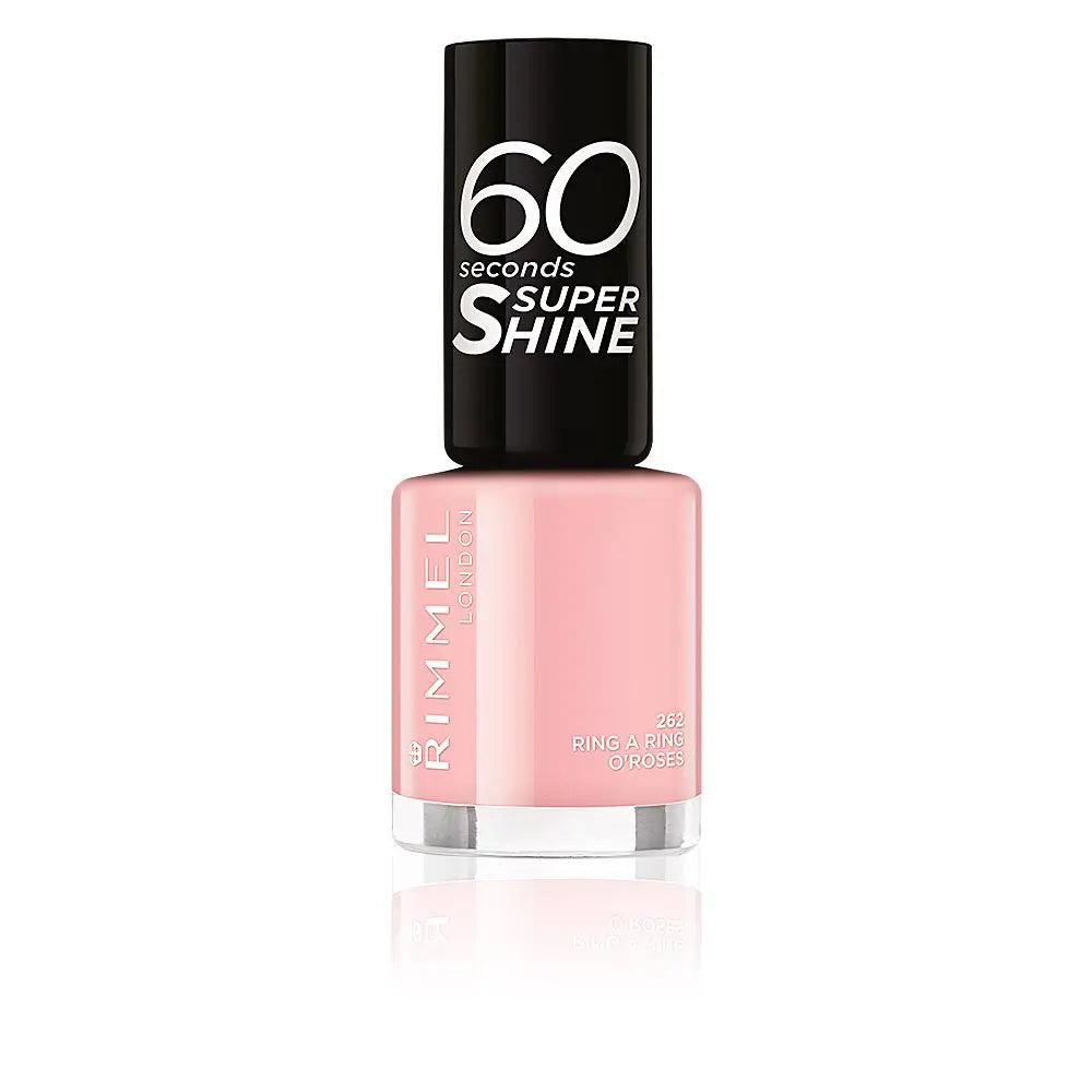 RIMMEL LONDON-60 SECONDS SUPER SHINE esmalte #262-ring a ring o'roses 8 ml-DrShampoo - Perfumaria e Cosmética Imagen principal del producto