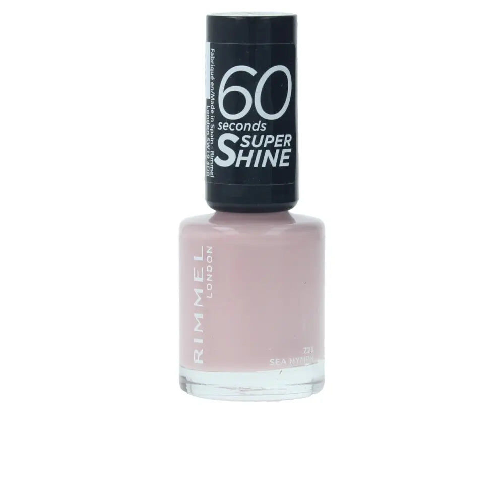 RIMMEL LONDON-60 SECONDS SUPER SHINE esmalte de uñas #723-sea nymph 8 ml-DrShampoo - Perfumaria e Cosmética Imagen principal del producto