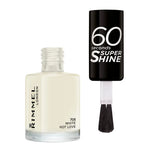 RIMMEL LONDON-60 SECONDS SUPER SHINE esmalte de unhas 703 white hot love 8 ml.-DrShampoo - Perfumaria e Cosmética