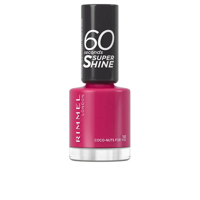 RIMMEL LONDON-60 SECONDS super brilho 152 nozes de coco para você 8 ml-DrShampoo - Perfumaria e Cosmética