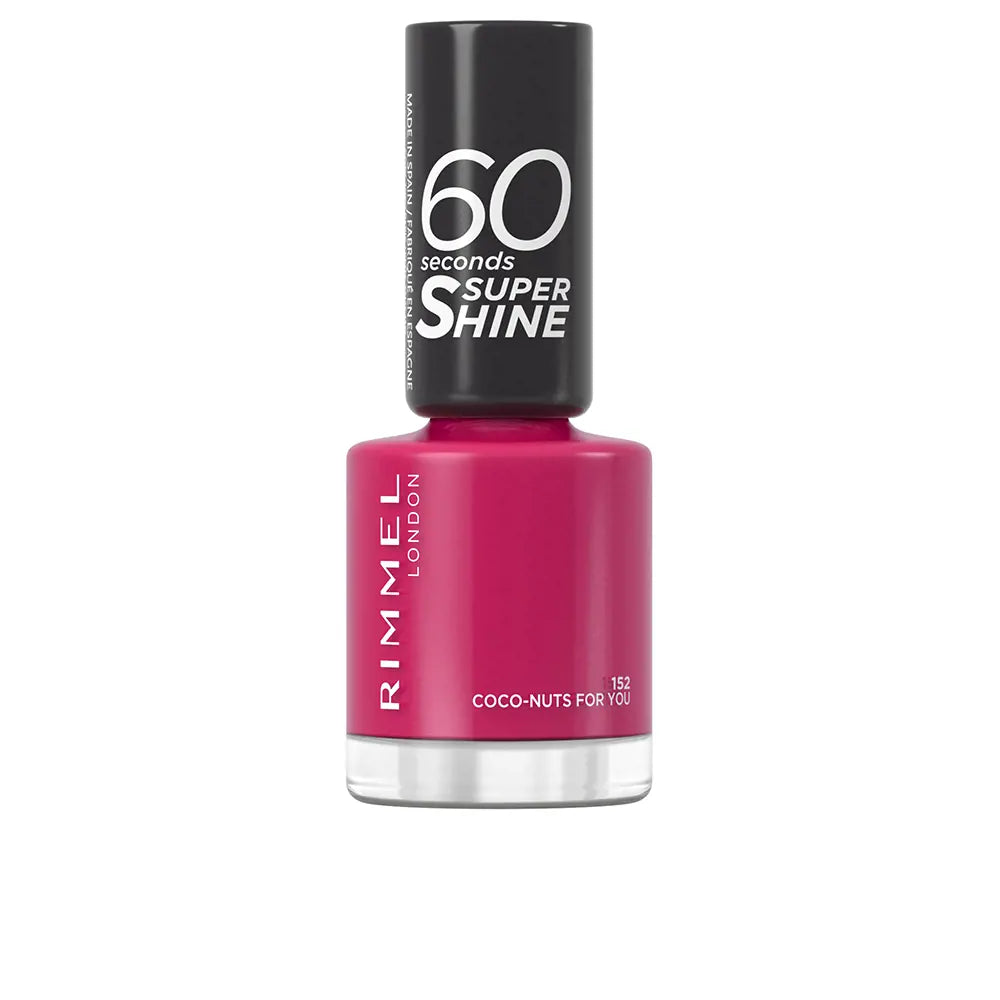 RIMMEL LONDON-60 SECONDS super brilho 152 nozes de coco para você 8 ml-DrShampoo - Perfumaria e Cosmética