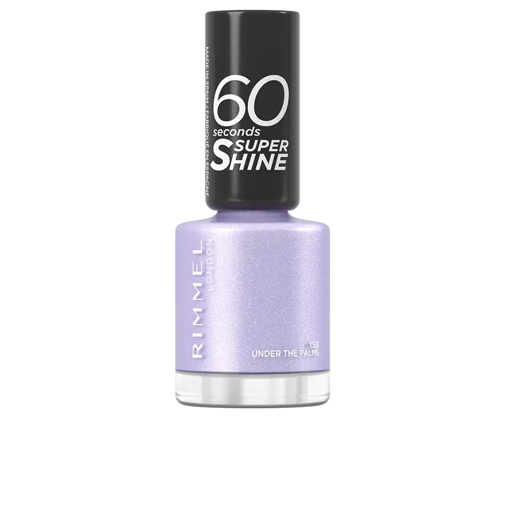 RIMMEL LONDON-60 SECONDS super brilho 153 sob as palmas 8 ml-DrShampoo - Perfumaria e Cosmética