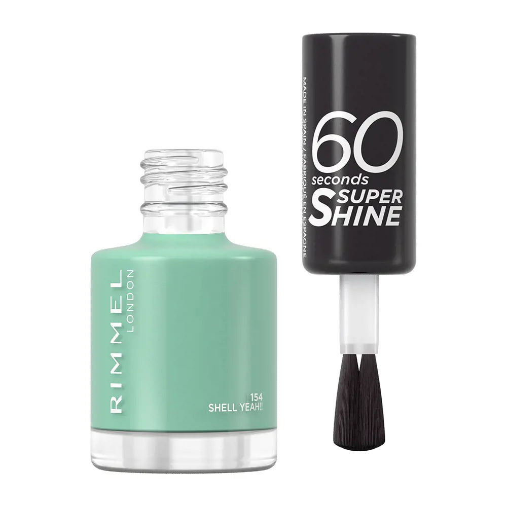 RIMMEL LONDON-60 SECONDS super brilho 154 shell sim 8ml-DrShampoo - Perfumaria e Cosmética