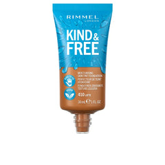 RIMMEL LONDON-BASE TINTA PARA PELE KIND FREE 410 LATTE 30 ML.-DrShampoo - Perfumaria e Cosmética