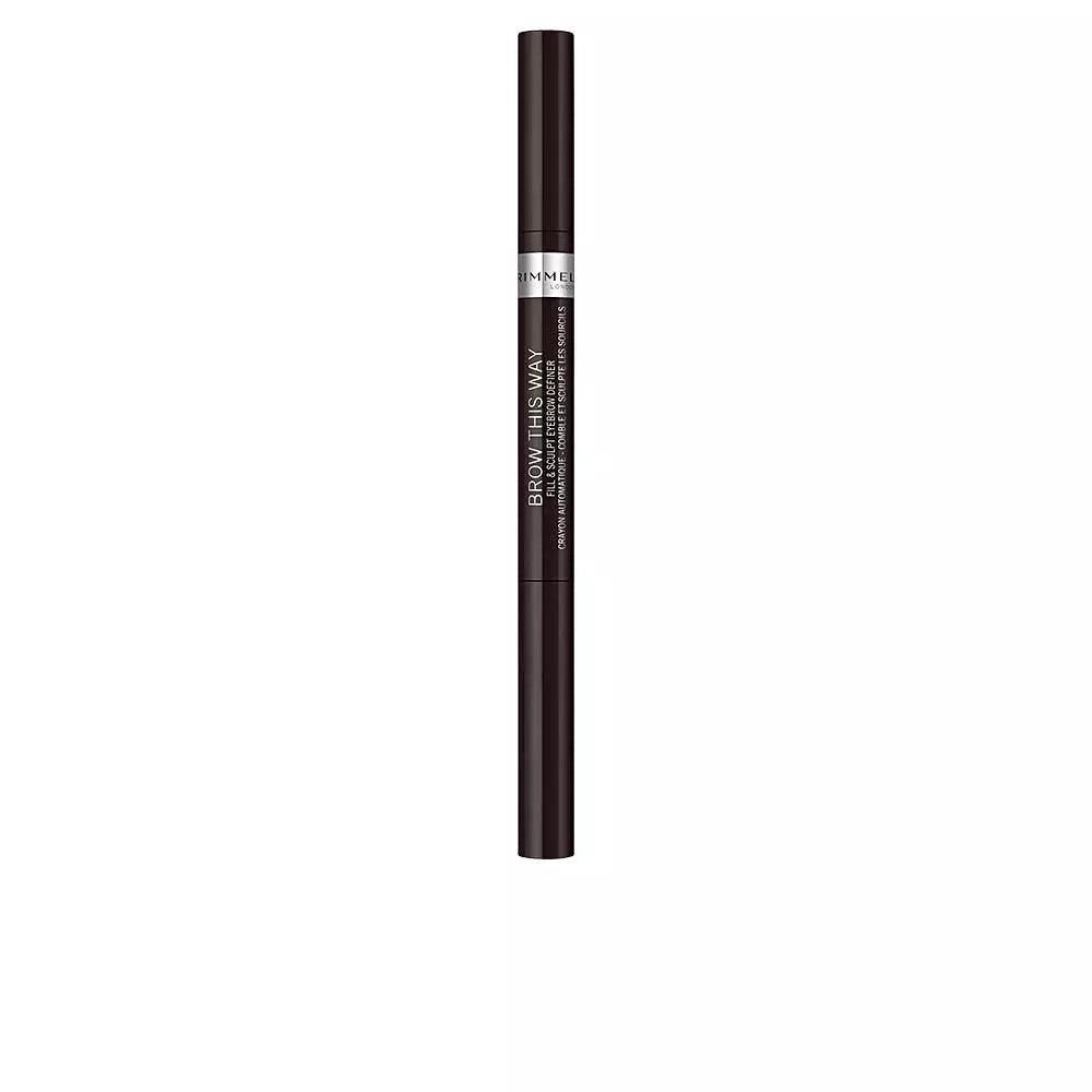 RIMMEL LONDON-BROW THIS WAY definidor de sobrancelha fillsculpt 004 soft black-DrShampoo - Perfumaria e Cosmética