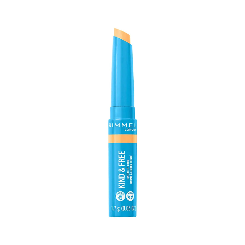 RIMMEL LONDON-Bálsamo labial com cor KIND FREE 001 air storm 17 gr-DrShampoo - Perfumaria e Cosmética