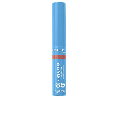 RIMMEL LONDON-Bálsamo labial com cor KIND FREE 002 damask beauty 17 gr-DrShampoo - Perfumaria e Cosmética