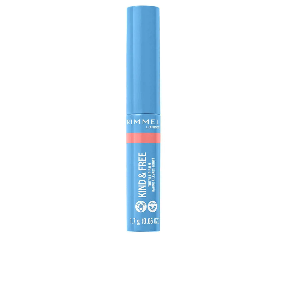 RIMMEL LONDON-Bálsamo labial com cor KIND FREE 004 hibiscus blaze 17g-DrShampoo - Perfumaria e Cosmética