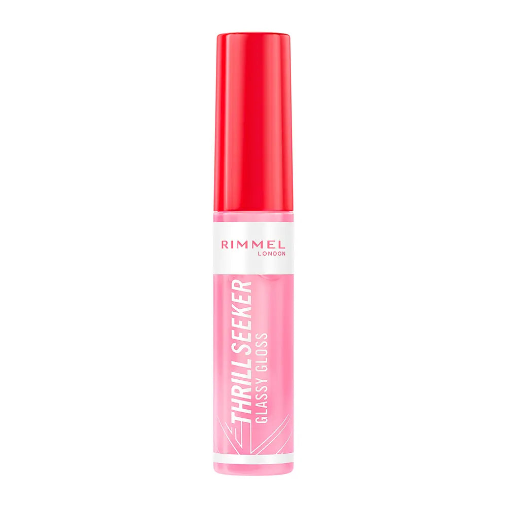 RIMMEL LONDON-Brilho labial THRILL SEEKER 150 doce de morango 10 ml.-DrShampoo - Perfumaria e Cosmética