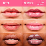 RIMMEL LONDON-Brilho labial THRILL SEEKER 150 doce de morango 10 ml.-DrShampoo - Perfumaria e Cosmética