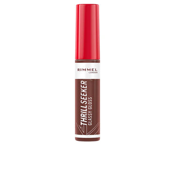 RIMMEL LONDON-Brilho labial THRILL SEEKER #800-Esmalte de chocolate 10 ml-DrShampoo - Perfumaria e Cosmética Imagem principal do produto