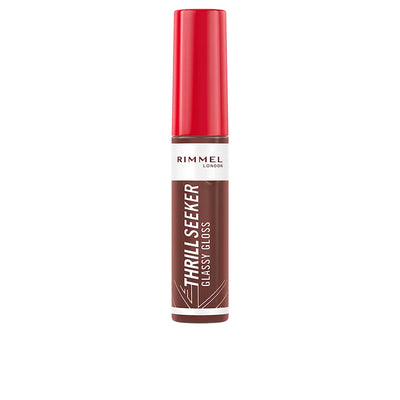 RIMMEL LONDON-Brilho labial THRILL SEEKER #800-Esmalte de chocolate 10 ml-DrShampoo - Perfumaria e Cosmética