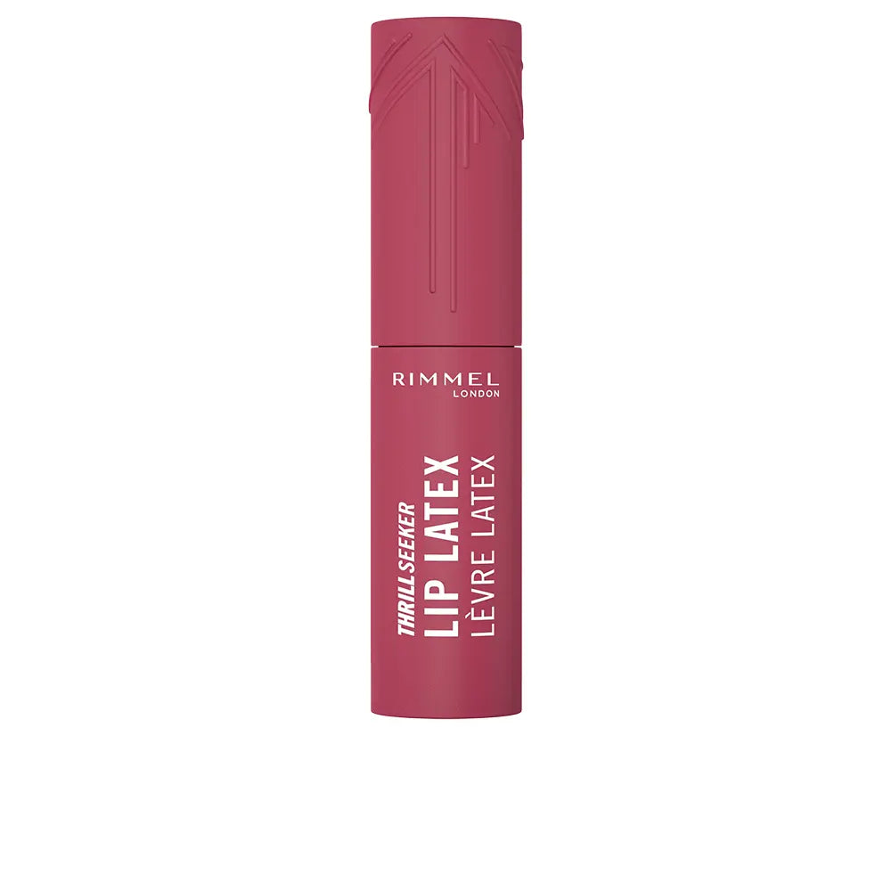 RIMMEL LONDON-Brilho labial THRILL SEEKER LIP LATEX #300-personagem principal 6 ml-DrShampoo - Perfumaria e Cosmética