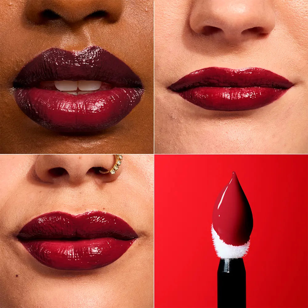RIMMEL LONDON-Brilho labial THRILL SEEKER LIP LATEX #450-Majesty 6 ml-DrShampoo - Perfumaria e Cosmética