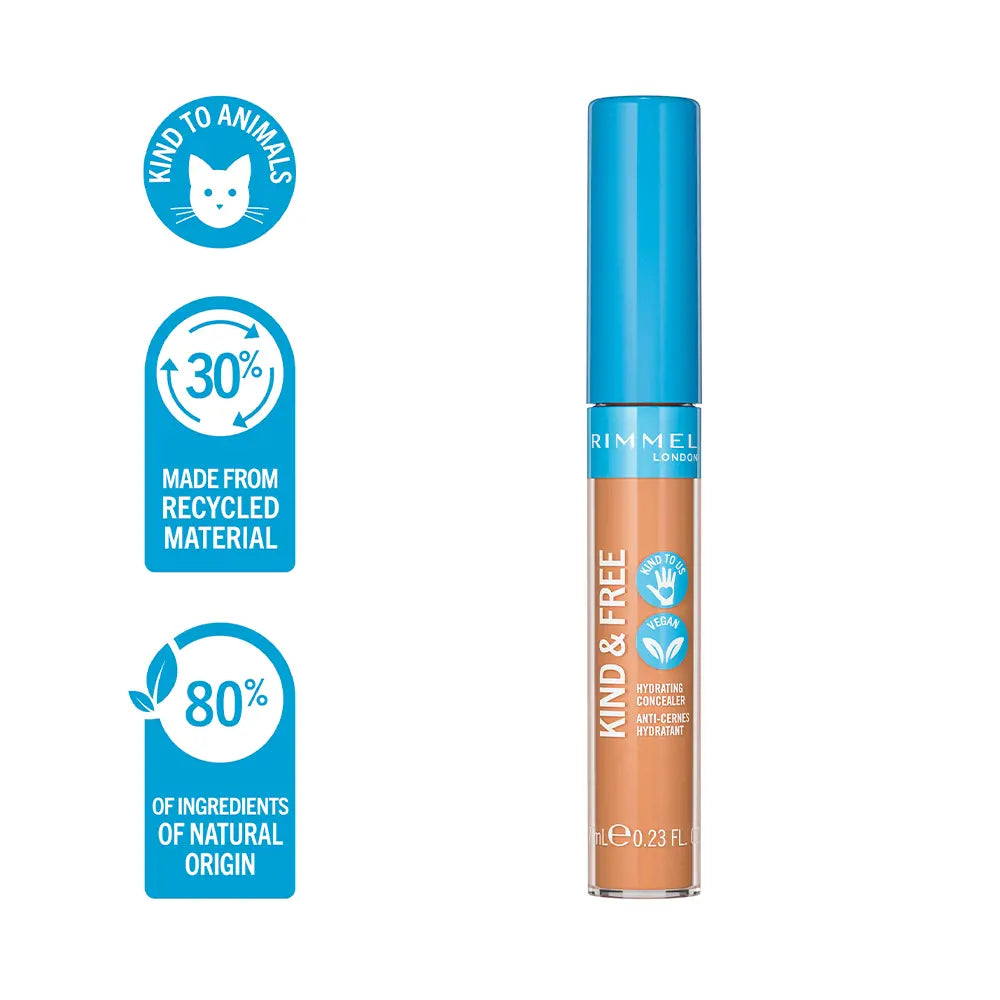 RIMMEL LONDON-Corretivo KIND FREE 30 médio 7 ml.-DrShampoo - Perfumaria e Cosmética