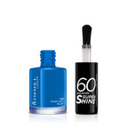 RIMMEL LONDON-Esmalte 60 SECONDS SUPER SHINE 828 Danny Boy Blue 8 ml.-DrShampoo - Perfumaria e Cosmética