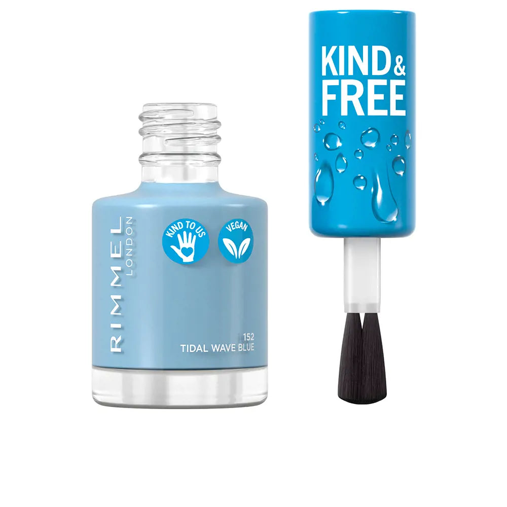 RIMMEL LONDON-Esmalte KIND FREE 152 tidal wave azul 8 ml-DrShampoo - Perfumaria e Cosmética