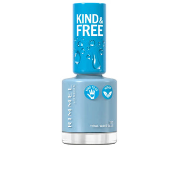 RIMMEL LONDON-Esmalte KIND FREE 152 tidal wave azul 8 ml-DrShampoo - Perfumaria e Cosmética Main image