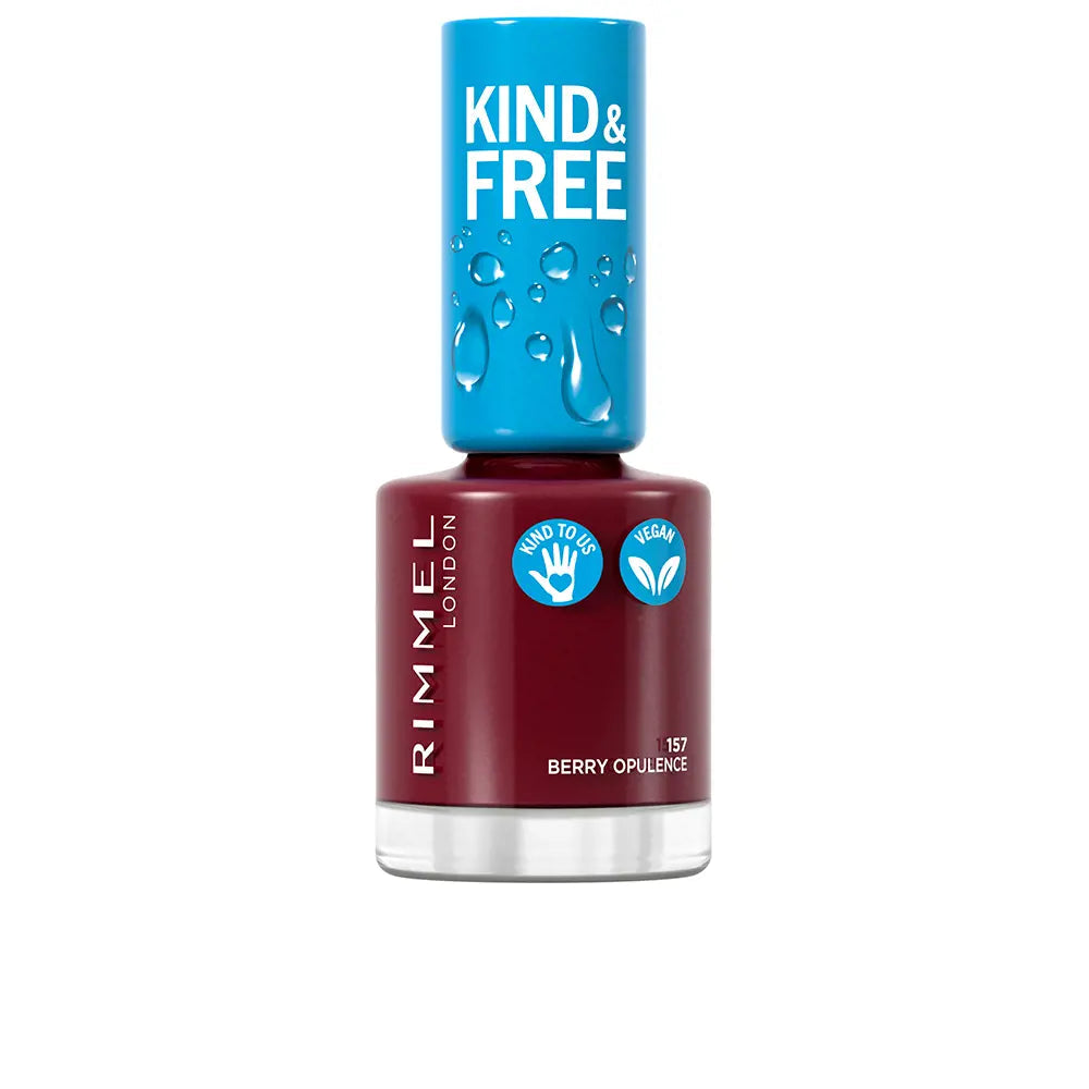 RIMMEL LONDON-Esmalte KIND FREE 157 berry opulence 8 ml-DrShampoo - Perfumaria e Cosmética