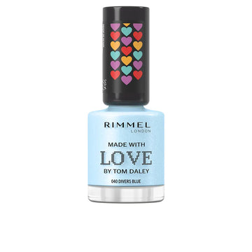 RIMMEL LONDON-Esmalte MADE WITH LOVE by Tom Daley 853 pillow talk 8 ml.-DrShampoo - Perfumaria e Cosmética Main image