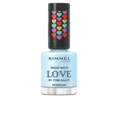 RIMMEL LONDON-Esmalte MADE WITH LOVE by Tom Daley 853 pillow talk 8 ml.-DrShampoo - Perfumaria e Cosmética