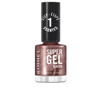RIMMEL LONDON-Esmalte SUPER GEL nº 117 Espresso Yourself 12 ml-DrShampoo - Perfumaria e Cosmética
