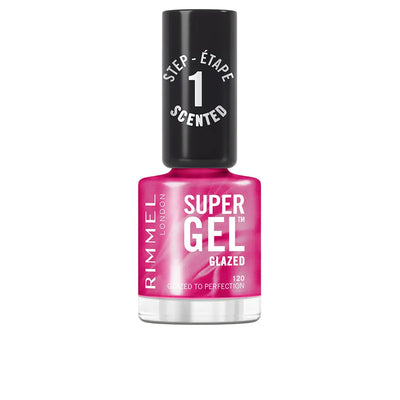 RIMMEL LONDON-Esmalte SUPER GEL nº 120 - Glazed To Perfection 12 ml-DrShampoo - Perfumaria e Cosmética