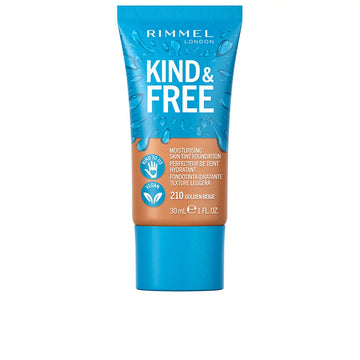 RIMMEL LONDON-FUNDAMENTO TINTA PARA PELE KIND FREE 210 BEGE DOURADO 30 ML.-DrShampoo - Perfumaria e Cosmética Main image
