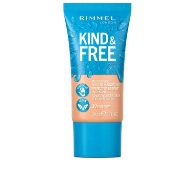 RIMMEL LONDON-FUNDATION TINTA PARA A PELE KIND FREE 10 MARFIM ROSA 30 ML-DrShampoo - Perfumaria e Cosmética