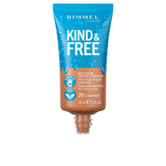 RIMMEL LONDON-FUNDATION TINTADO PARA A PELE KIND FREE 201 BEGE CLÁSSICO 30 ML-DrShampoo - Perfumaria e Cosmética