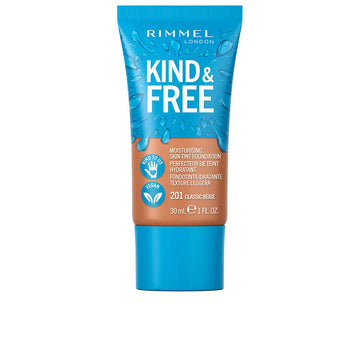 RIMMEL LONDON-FUNDATION TINTADO PARA A PELE KIND FREE 201 BEGE CLÁSSICO 30 ML-DrShampoo - Perfumaria e Cosmética Main image