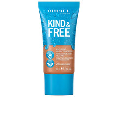 RIMMEL LONDON-FUNDATION TINTADO PARA A PELE KIND FREE 201 BEGE CLÁSSICO 30 ML-DrShampoo - Perfumaria e Cosmética