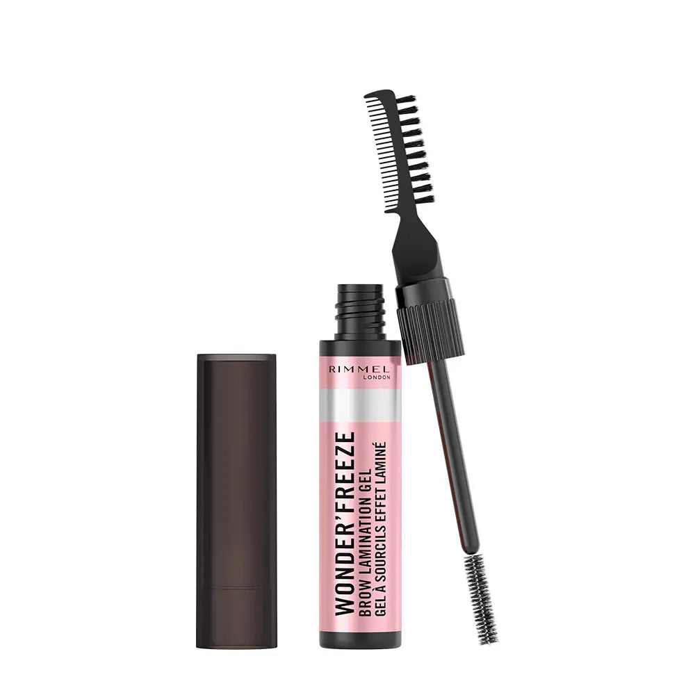 RIMMEL LONDON-GEL FIXADOR DE SOBRANCELHAS WONDER39 FREEZE 001 TRANSÁPARENCIA 6 GR.-DrShampoo - Perfumaria e Cosmética