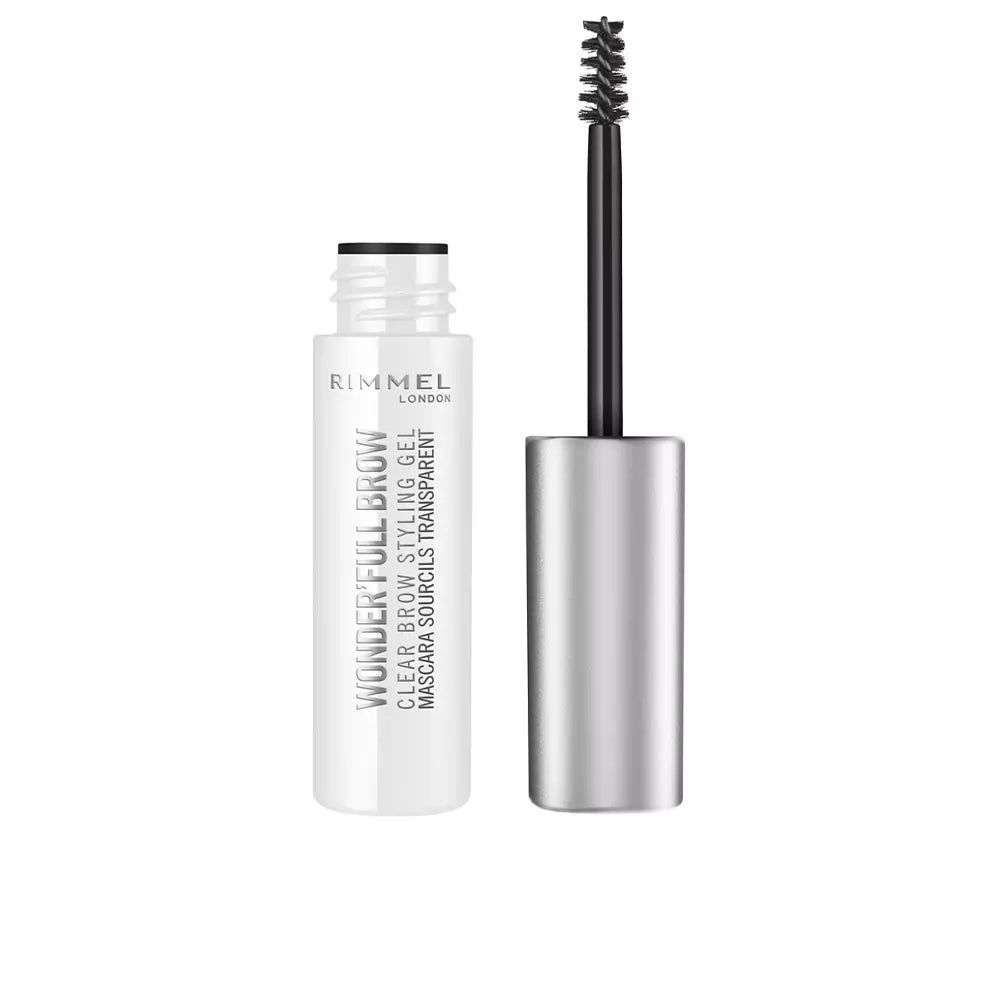 RIMMEL LONDON-Gel modelador Sobrancelhas WONDER'FULL transparente-DrShampoo - Perfumaria e Cosmética