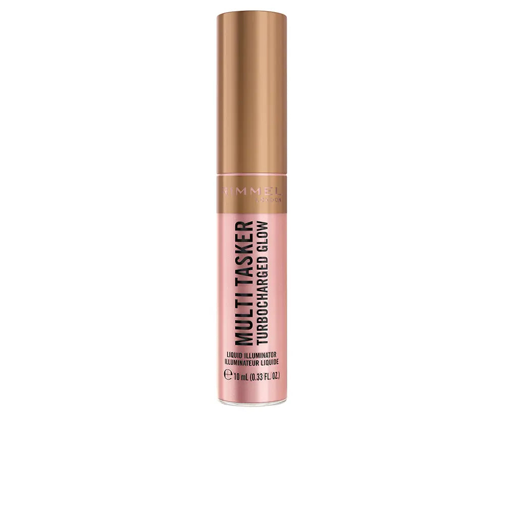 RIMMEL LONDON-Iluminador líquido MULTI TASKER TURBOCHARGED #005-Icônico Como Sempre 10 ml-DrShampoo - Perfumaria e Cosmética