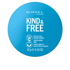 RIMMEL LONDON-KIND FREE 001 cocô compacto translúcido 10 gr-DrShampoo - Perfumaria e Cosmética