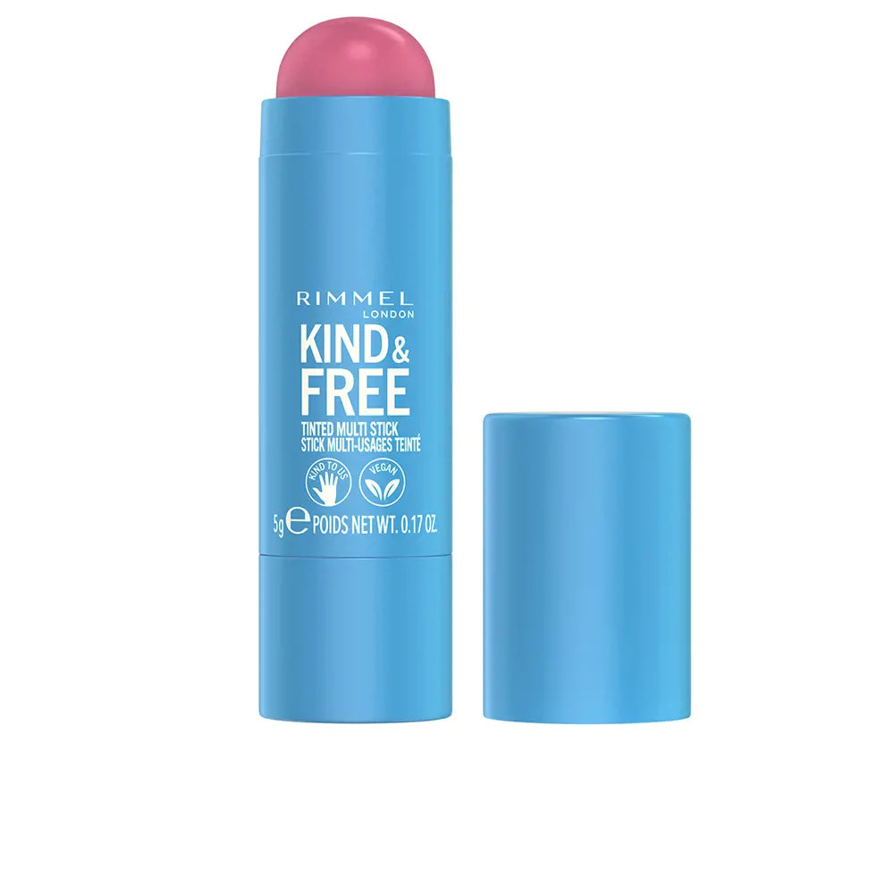 RIMMEL LONDON-KIND & FREE matizado multi stick # 002-bochechas pêssego-DrShampoo - Perfumaria e Cosmética