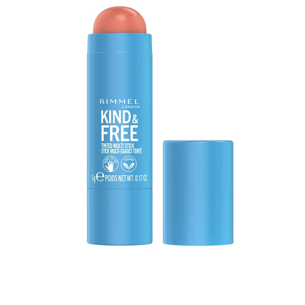 RIMMEL LONDON-KIND & FREE matizado multi stick # 002-bochechas pêssego-DrShampoo - Perfumaria e Cosmética