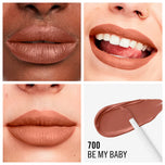 RIMMEL LONDON-LASTING MEGA MATTE liquid lip color 700 be my baby 74 ml-DrShampoo - Perfumaria e Cosmética