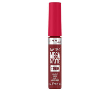 RIMMEL LONDON-LASTING MEGA MATTE liquid lip color 930 ruby passion 74ml-DrShampoo - Perfumaria e Cosmética Imagem principal do produto