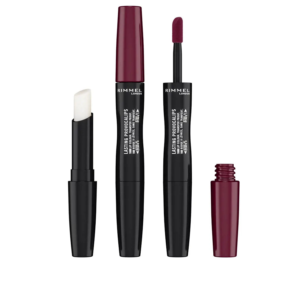 RIMMEL LONDON-LASTING PROVACALIPS lábio à prova de transferência de cor 570 sem vinho 23 ml-DrShampoo - Perfumaria e Cosmética