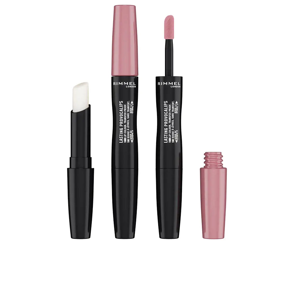 RIMMEL LONDON-LASTING PROVACALIPS lip color transfer proof 220 come up roses 23 ml-DrShampoo - Perfumaria e Cosmética