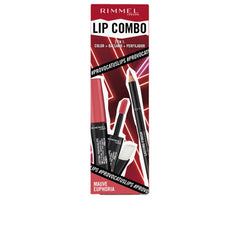 RIMMEL LONDON-LIP COMBO LOTE MAUVE EUPHORIA 2 pcs-DrShampoo - Perfumaria e Cosmética