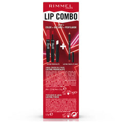 RIMMEL LONDON-LIP COMBO LOTE RUBY GOALS 2 pcs-DrShampoo - Perfumaria e Cosmética