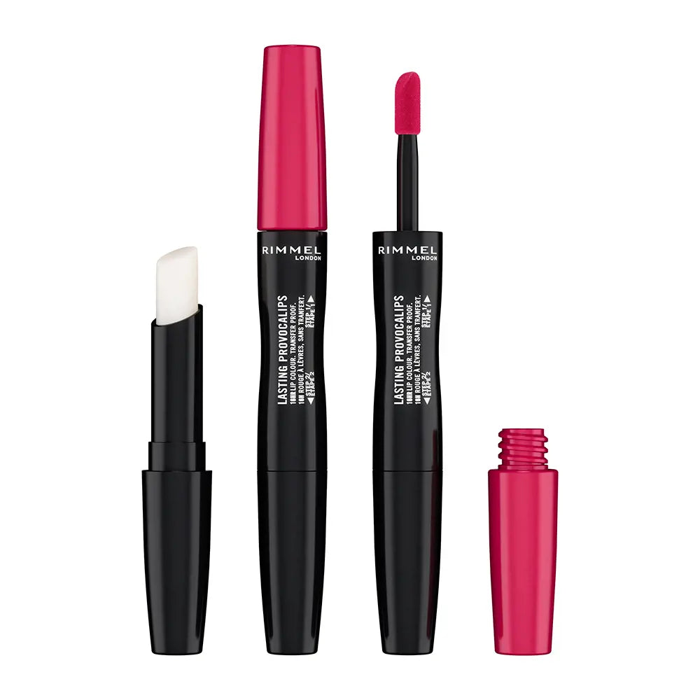 RIMMEL LONDON-LIP COMBO LOTE TRENDY PINK 2 pcs-DrShampoo - Perfumaria e Cosmética