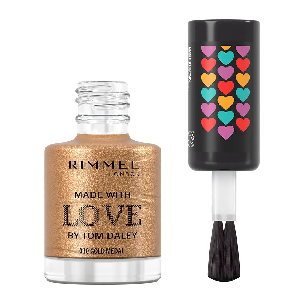 RIMMEL LONDON-MADE WITH LOVE by Tom Daley esmalte de uñas #809 -darling you are fabulous 8 ml-DrShampoo - Perfumaria e Cosmética
