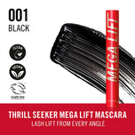 RIMMEL LONDON-MÁSCARA THRILL SEEKER MEGALIFT 001 Preto 125 ml.-DrShampoo - Perfumaria e Cosmética