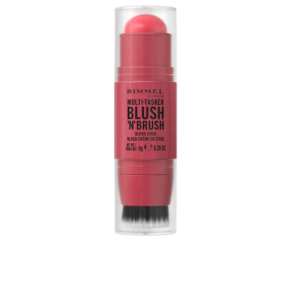 RIMMEL LONDON-MULTI TASKER BLUSH 39N39 BRUSH stick 150 Cherry On Point 8 gr.-DrShampoo - Perfumaria e Cosmética